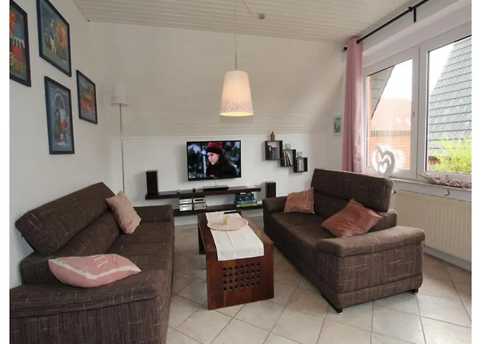 Toms Hutte Mit Terrasse In Dornum Casa de Férias